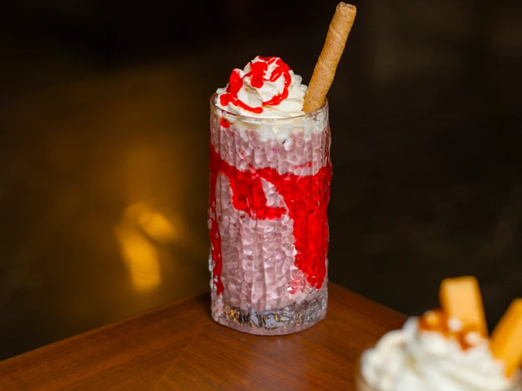 Strawberry milkshake